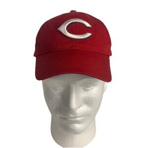 Cincinnati Reds OC Sports Youth Hat Strap Back Red